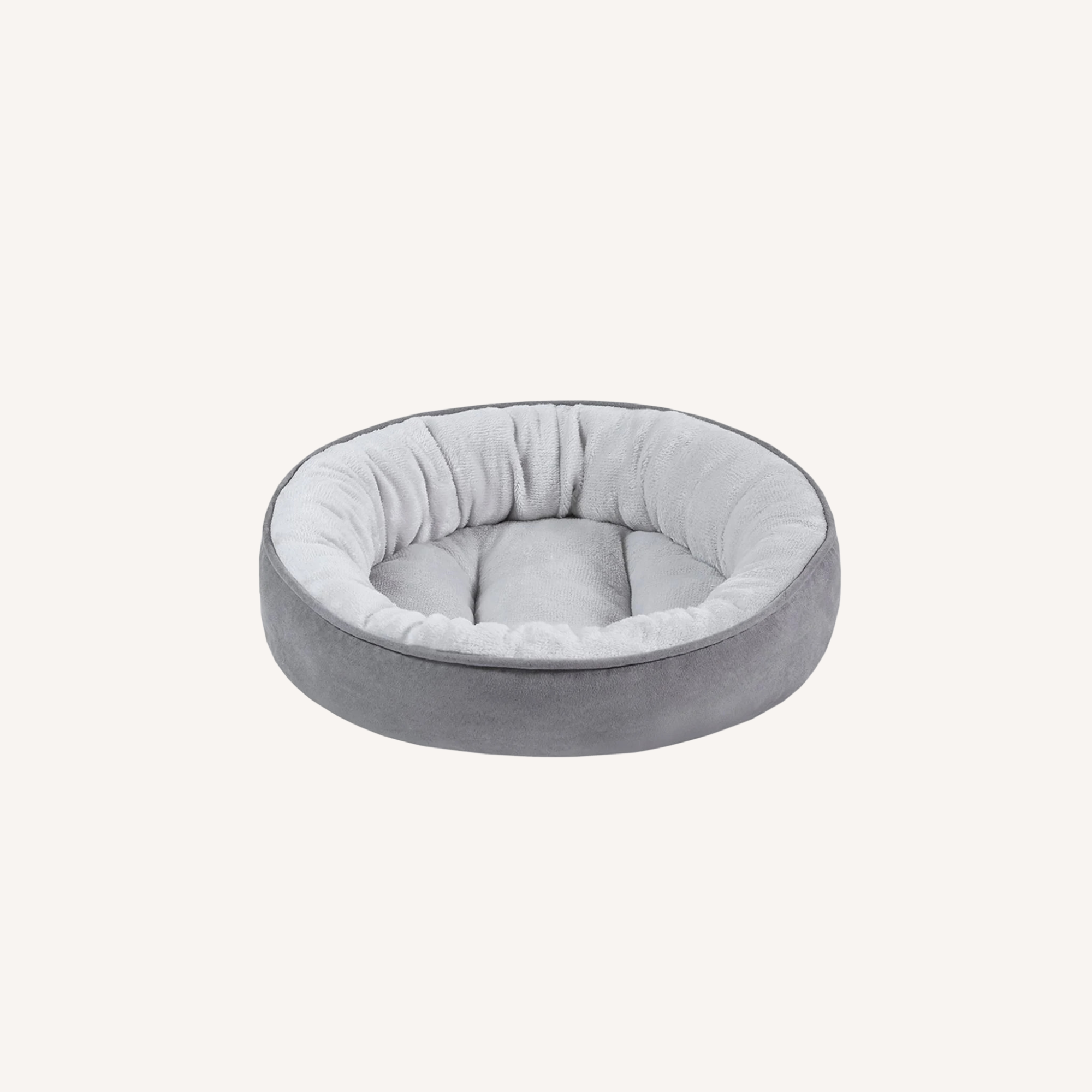 Round Plush Pet Bed